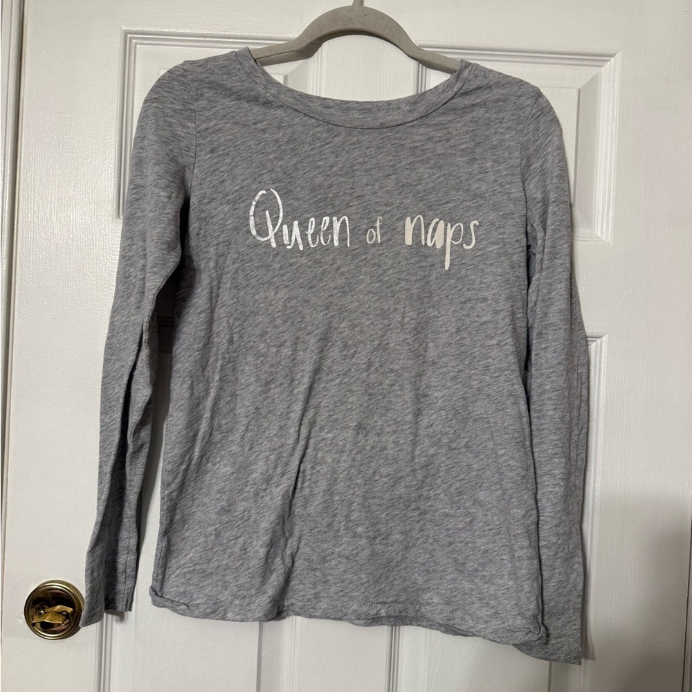 Aerie Real Soft Tee in Heather Gray